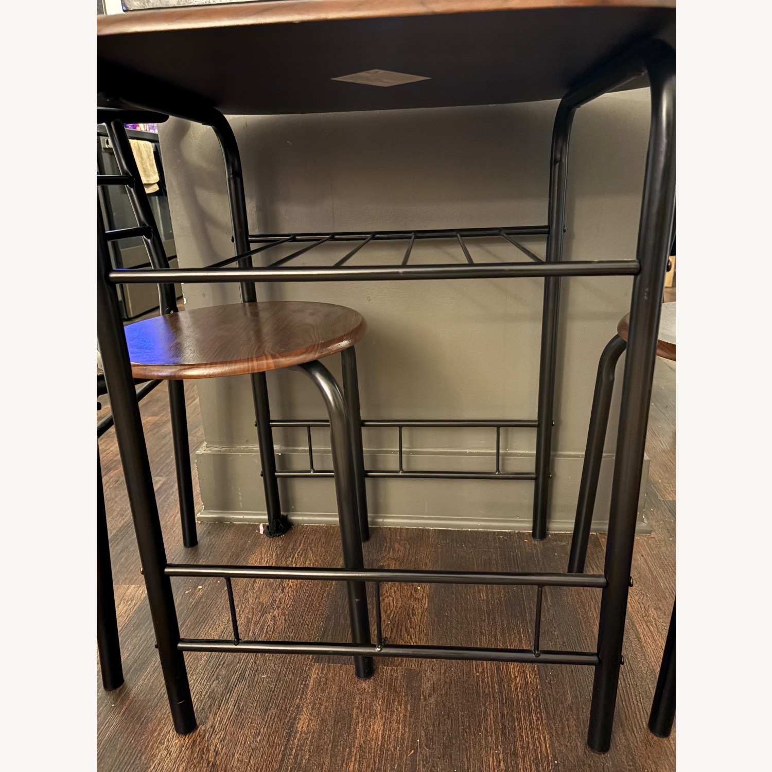 Walmart 3 Piece Indoor Dining Table Set  - image-5