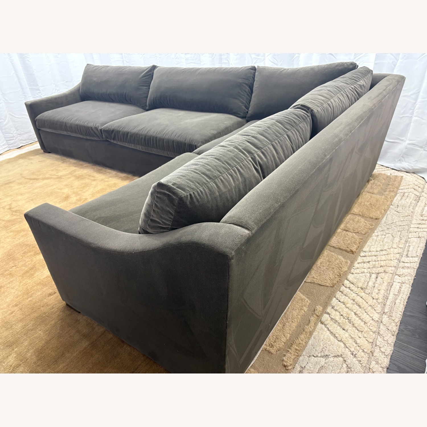 Restoration Hardware Belgian 2 Piece Sectional - image-22