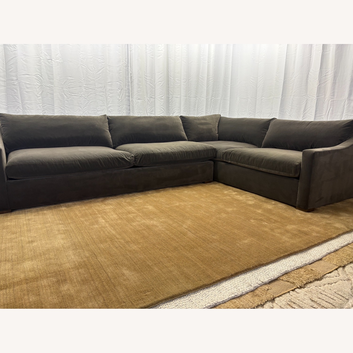 Restoration Hardware Belgian 2 Piece Sectional - image-5