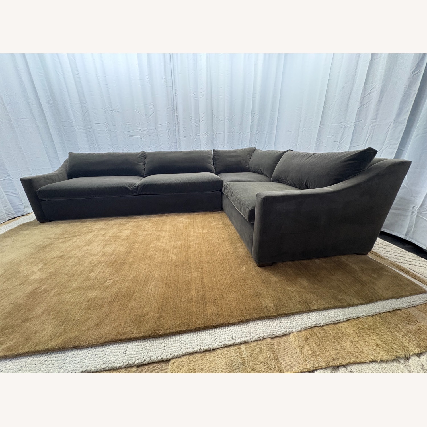 Restoration Hardware Belgian 2 Piece Sectional - image-3