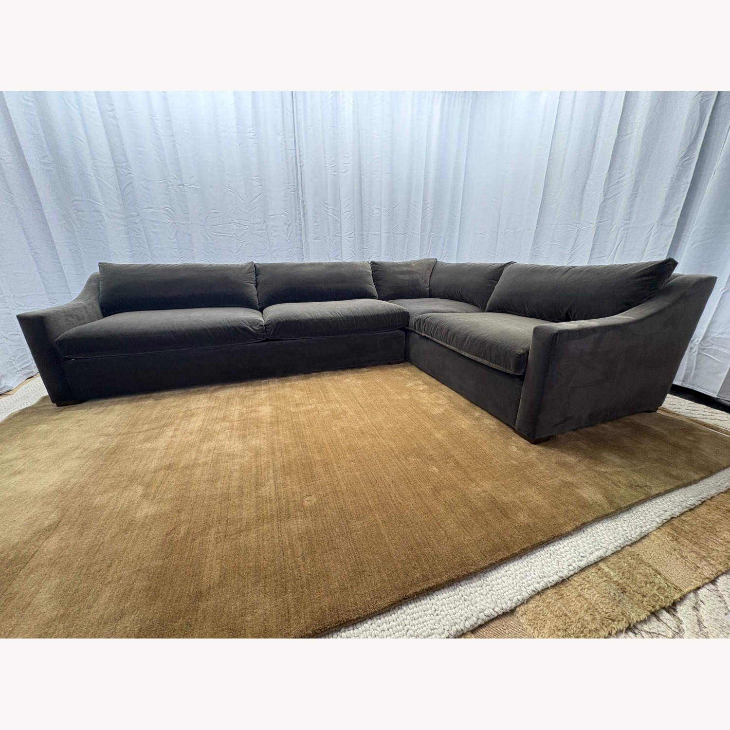 Restoration Hardware Belgian 2 Piece Sectional - image-4
