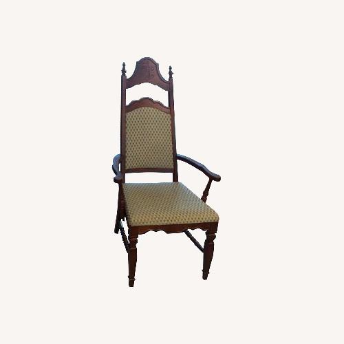 Used Dark Brown Wood Dining Chairs for sale on AptDeco