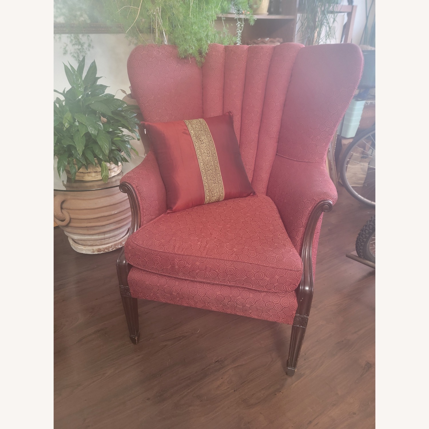 Vintage/Antique Red Armchair - image-1