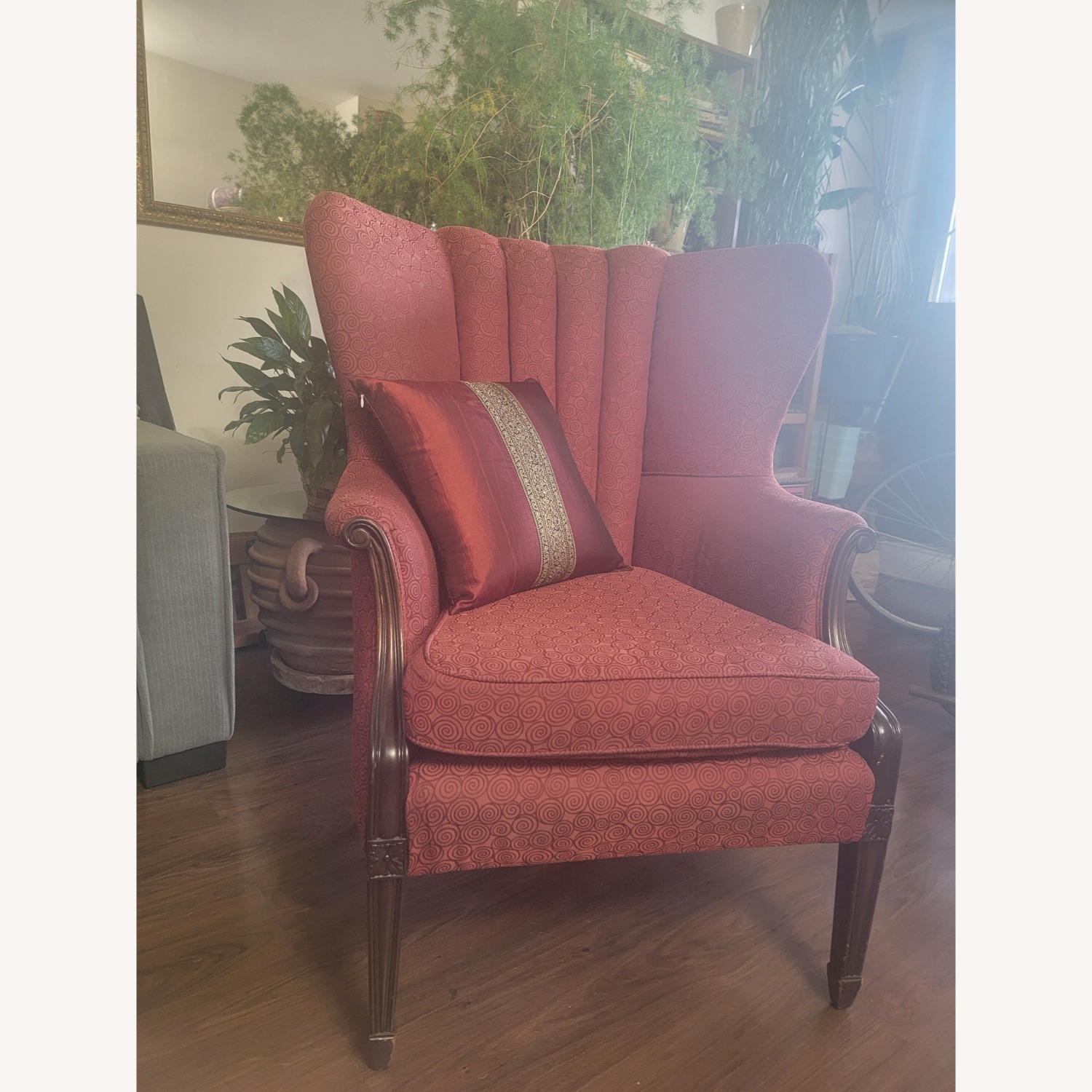 Vintage/Antique Red Armchair - image-2
