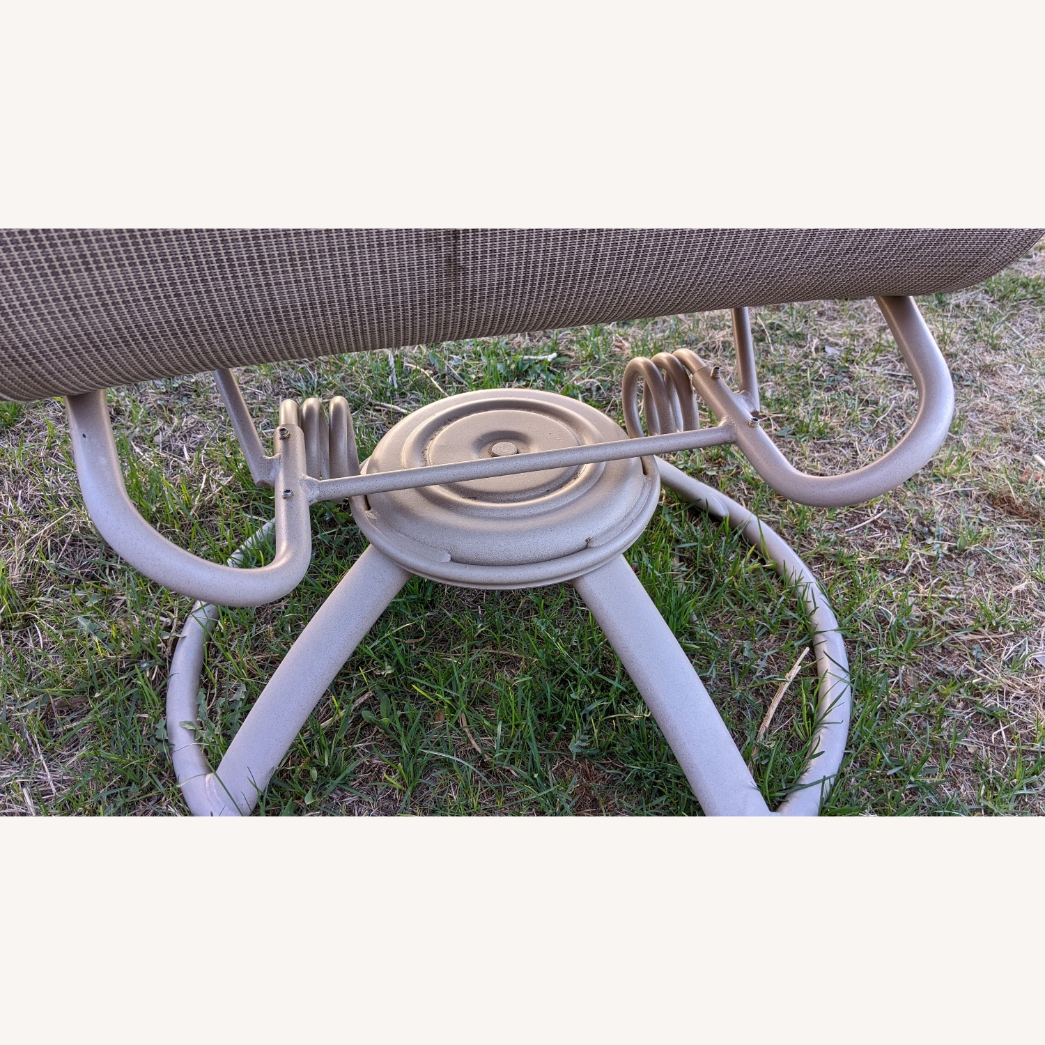 Homecrest Dark Brown Metal Patio Furniture - image-4