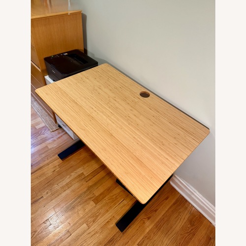 Used Hermann Miller Jarvis Bamboo Desk for sale on AptDeco