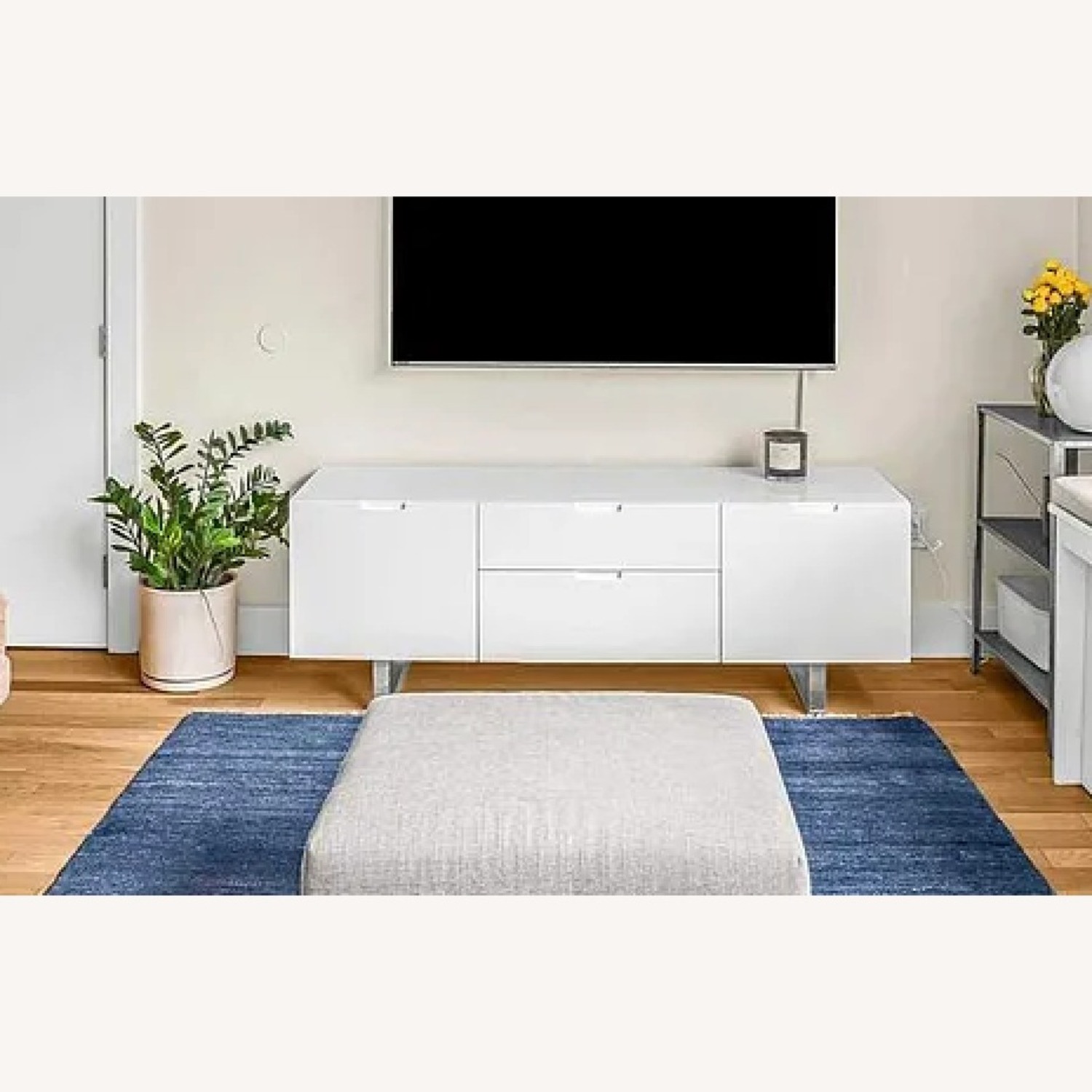 Modloft Modern Furniture Eldridge White Media Storage - image-2