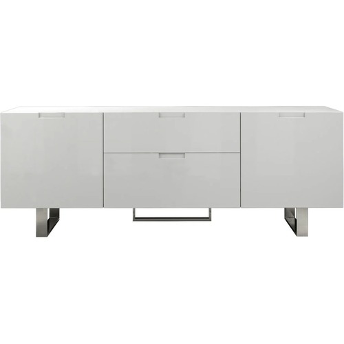 Used Modloft Modern Furniture Eldridge White Media Storage for sale on AptDeco