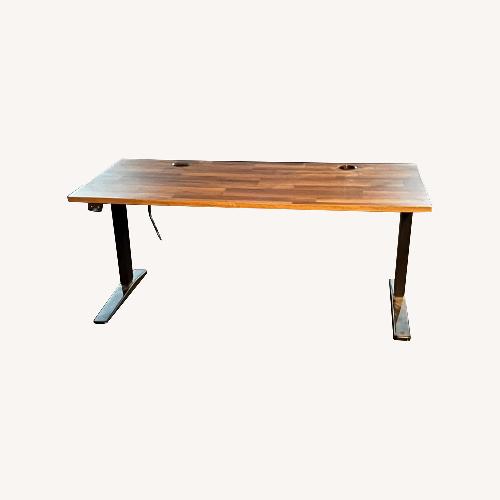 Used Dark Brown Desk for sale on AptDeco