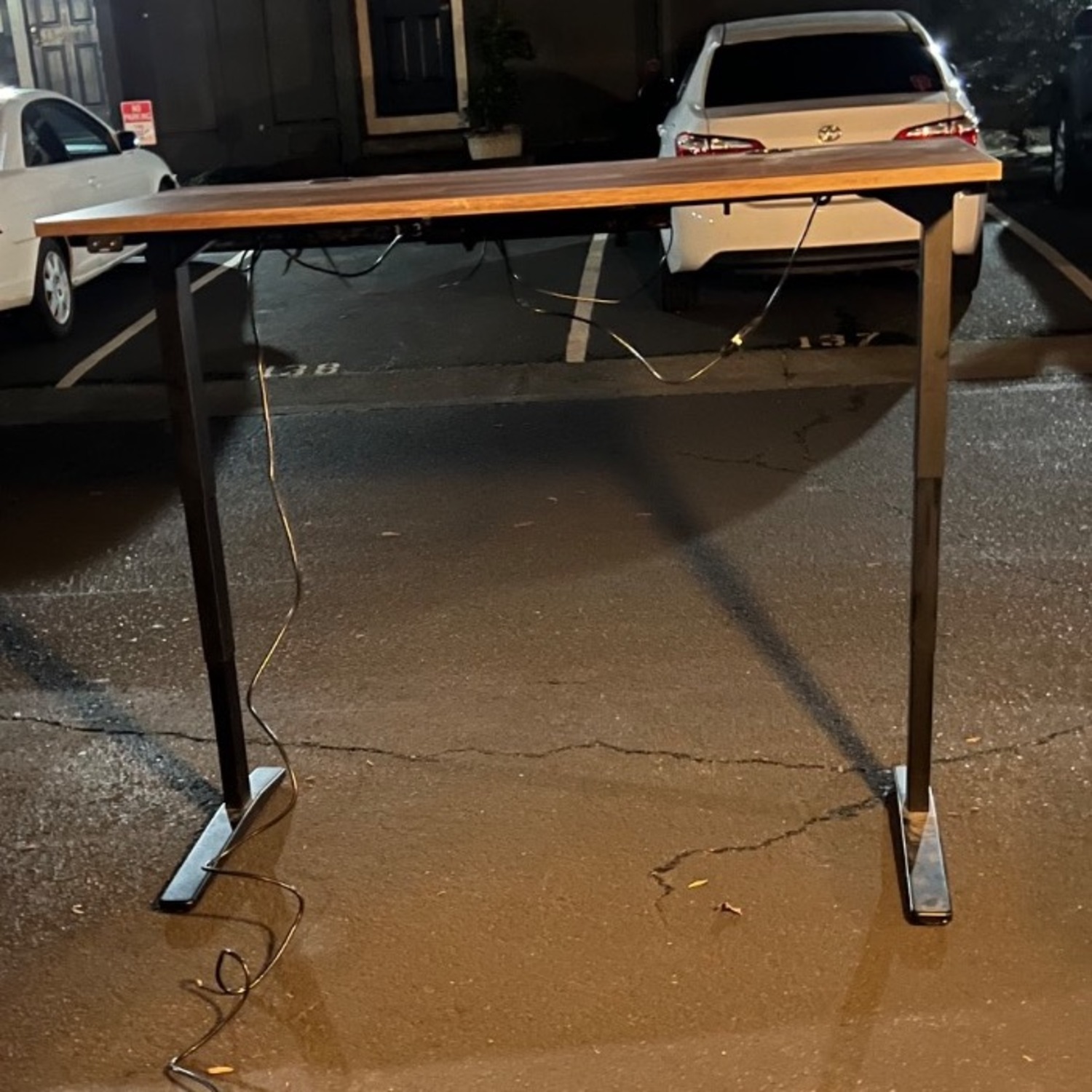 Dark Brown Desk - image-5