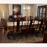 Rosewood Decor Inc Dark Brown Wood Dining Table