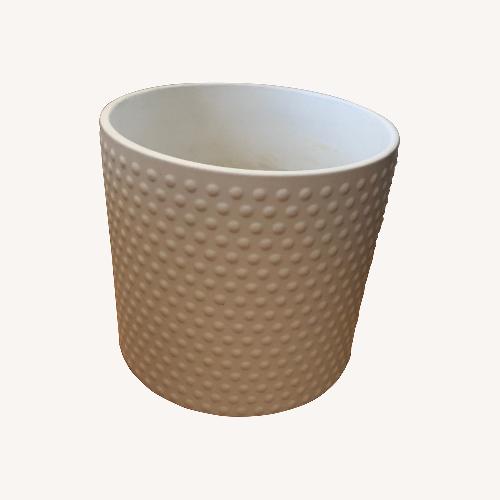 Used Vintage/Antique White Ceramic Vase for sale on AptDeco