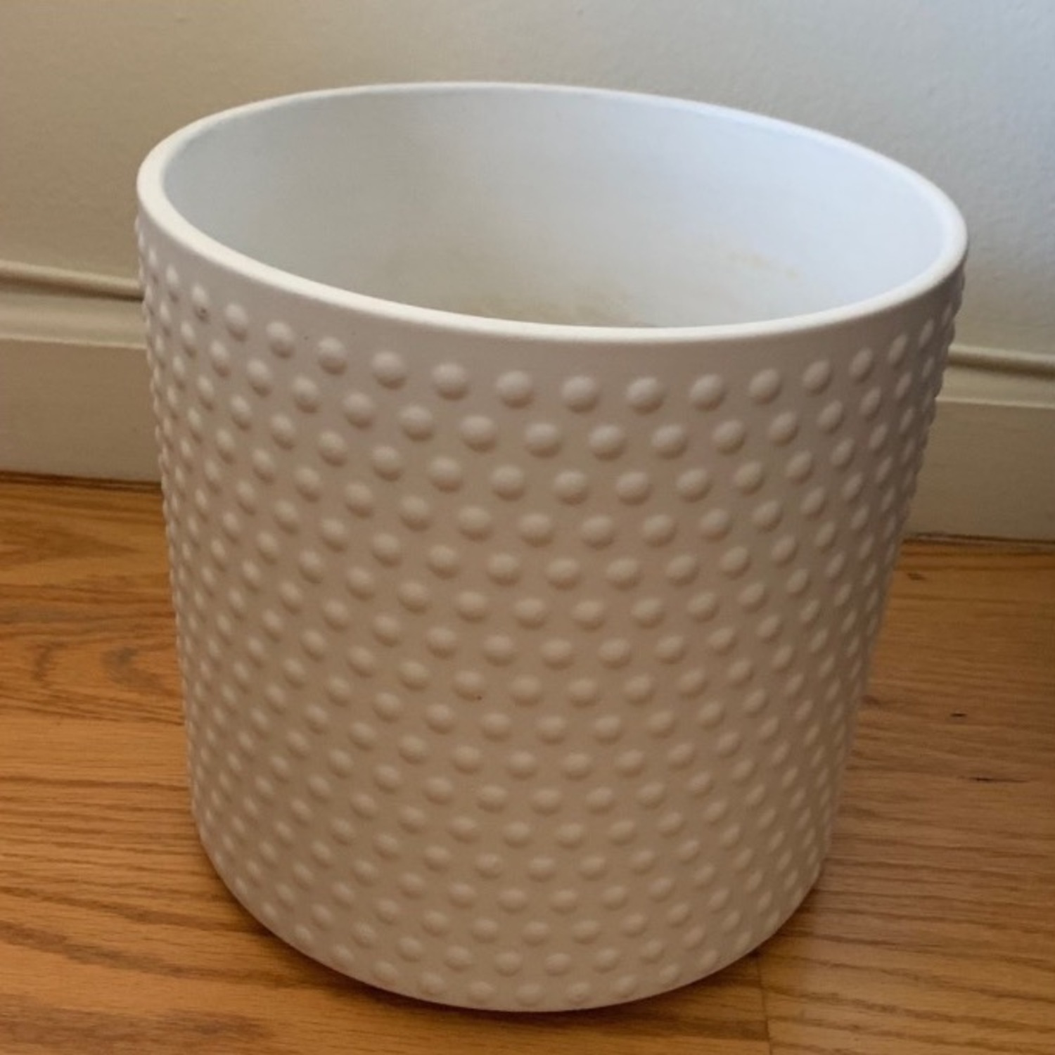 Vintage/Antique White Ceramic Vase - image-2