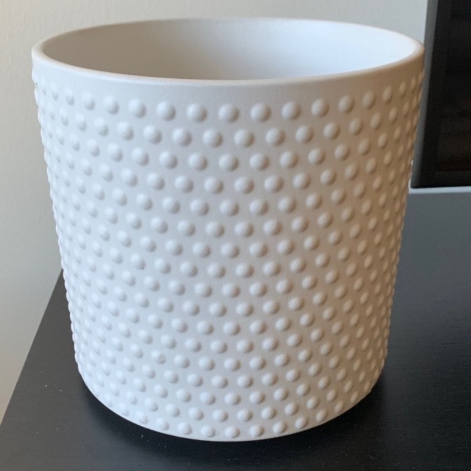 Vintage/Antique White Ceramic Vase - image-3