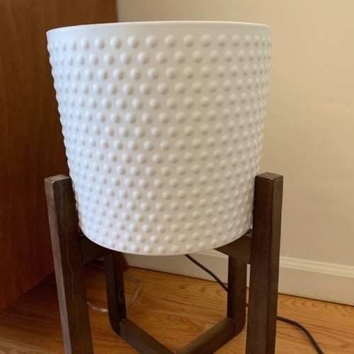 Used Vintage/Antique White Ceramic Vase for sale on AptDeco