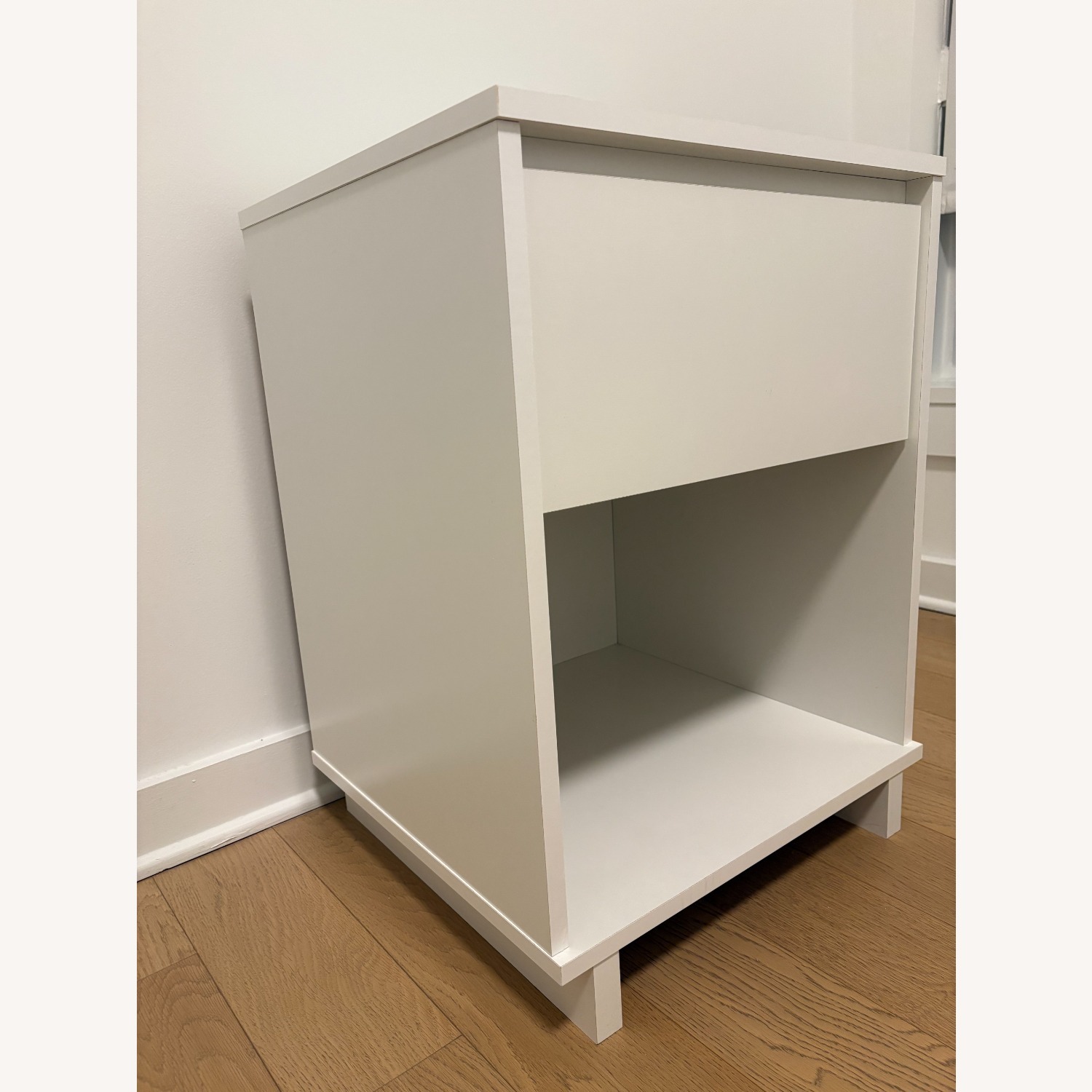 Target White Wood Nightstand - image-2