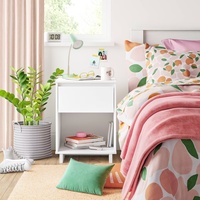 Target White Wood Nightstand