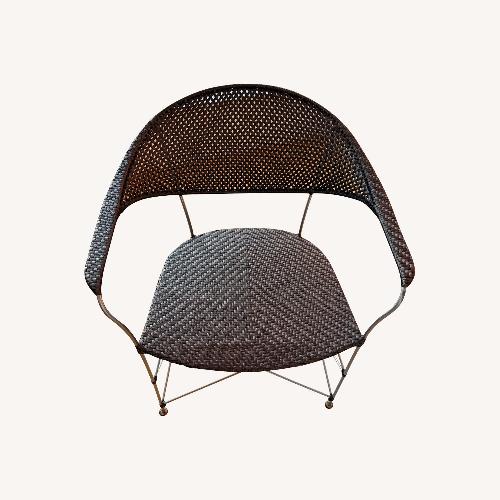 Used JANUS et Cie Dark Brown Patio Furniture for sale on AptDeco