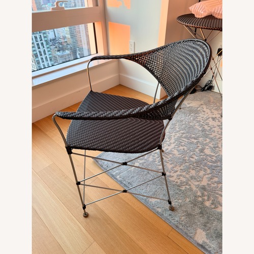 Used JANUS et Cie Dark Brown Patio Furniture for sale on AptDeco