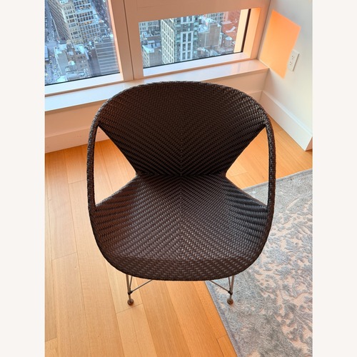 Used JANUS et Cie Dark Brown Patio Furniture for sale on AptDeco
