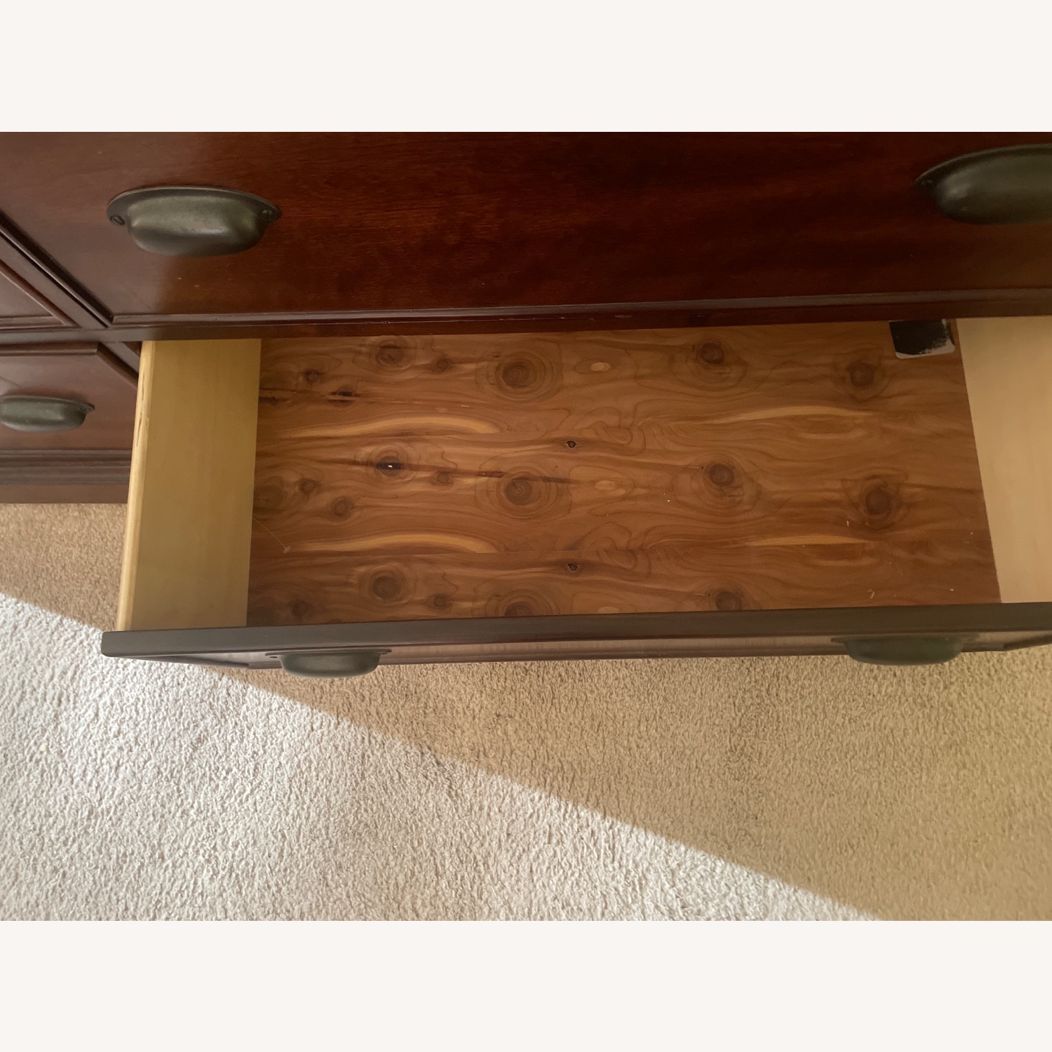 Bassett Dark Brown Dresser - image-4