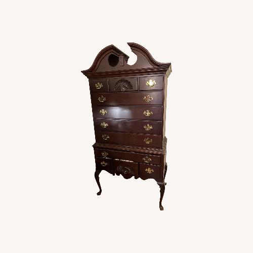 Used Henkel Harris Dark Brown Wood Dresser for sale on AptDeco