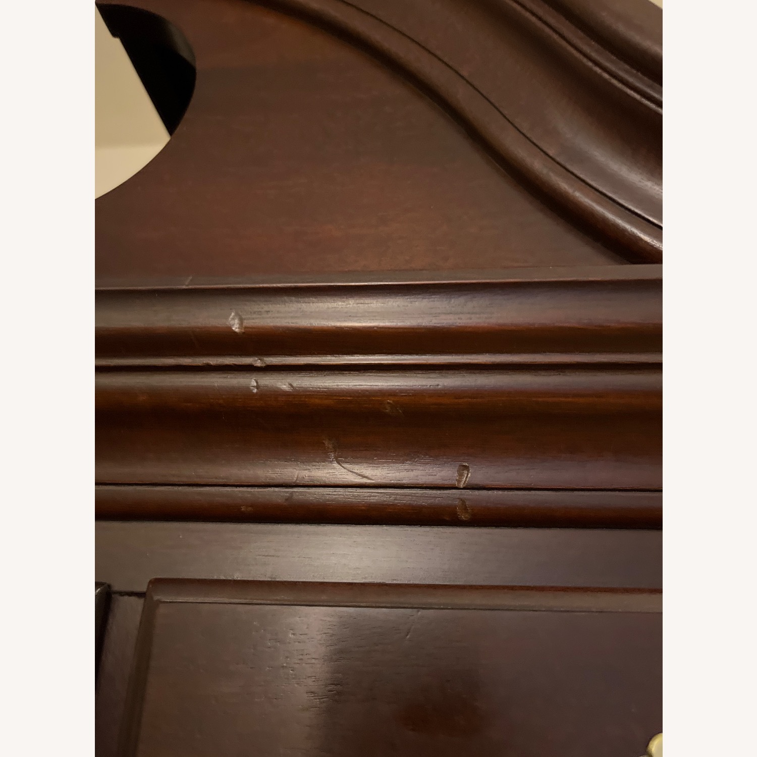 Henkel Harris Dark Brown Wood Dresser - image-4