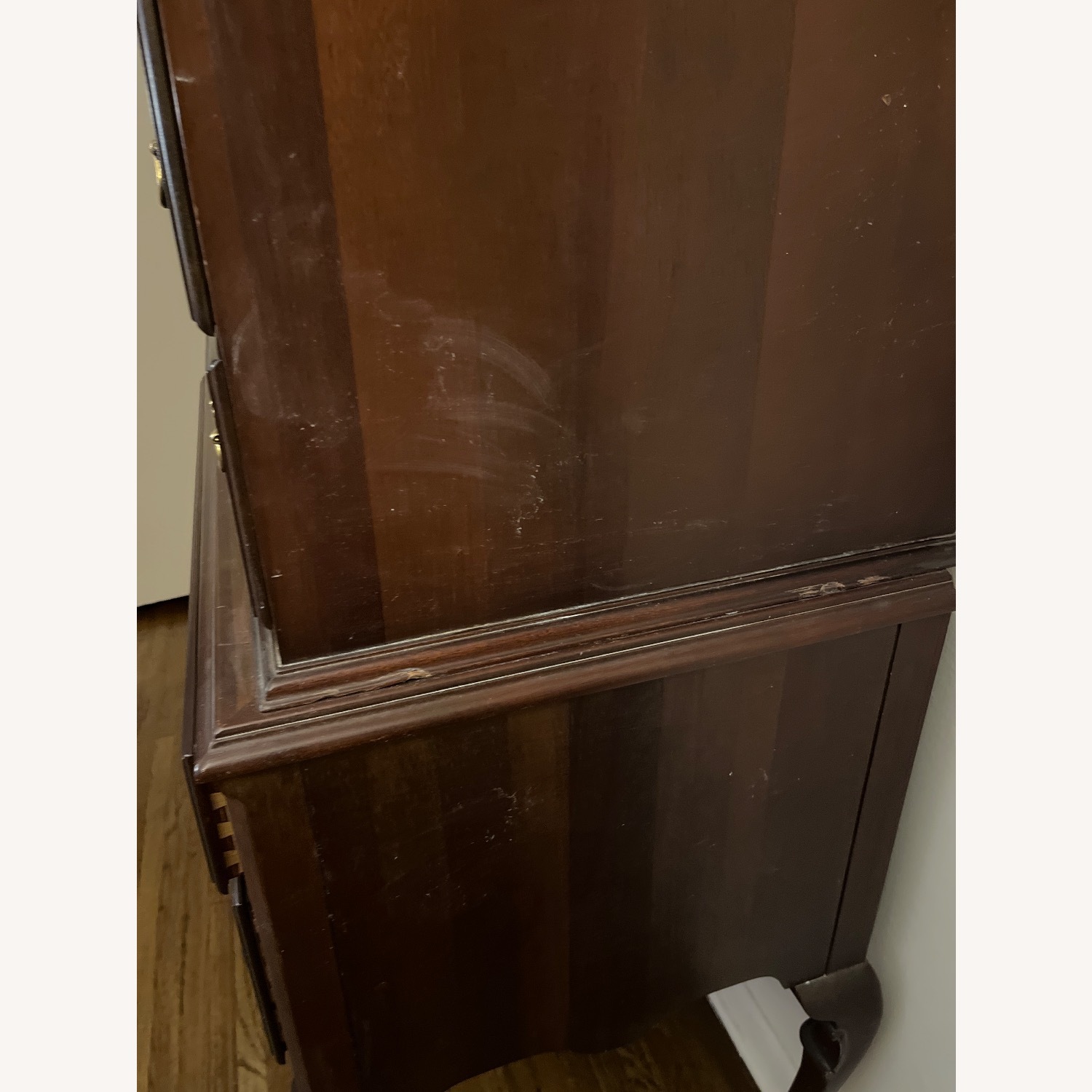 Henkel Harris Dark Brown Wood Dresser - image-3