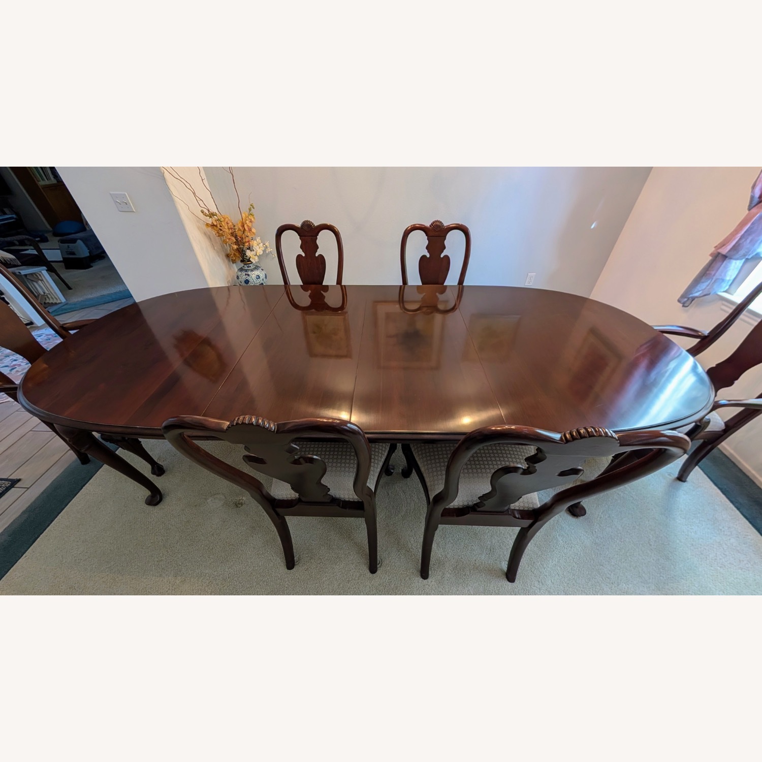 Ethan Allen Queen Anne Style Dining Sets - image-8