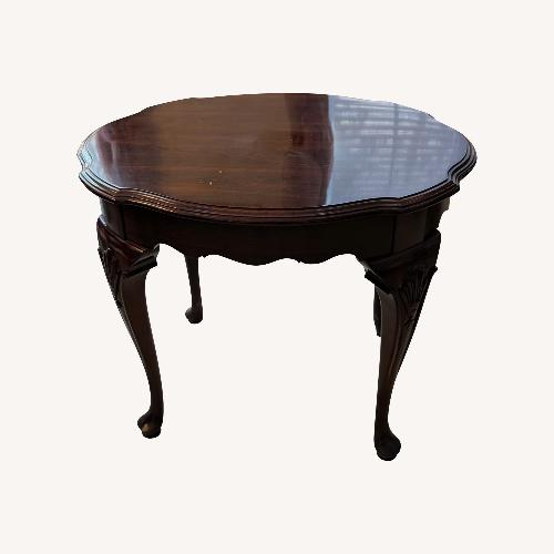Used Ethan Allen Georgian Court Wood Side Table for sale on AptDeco