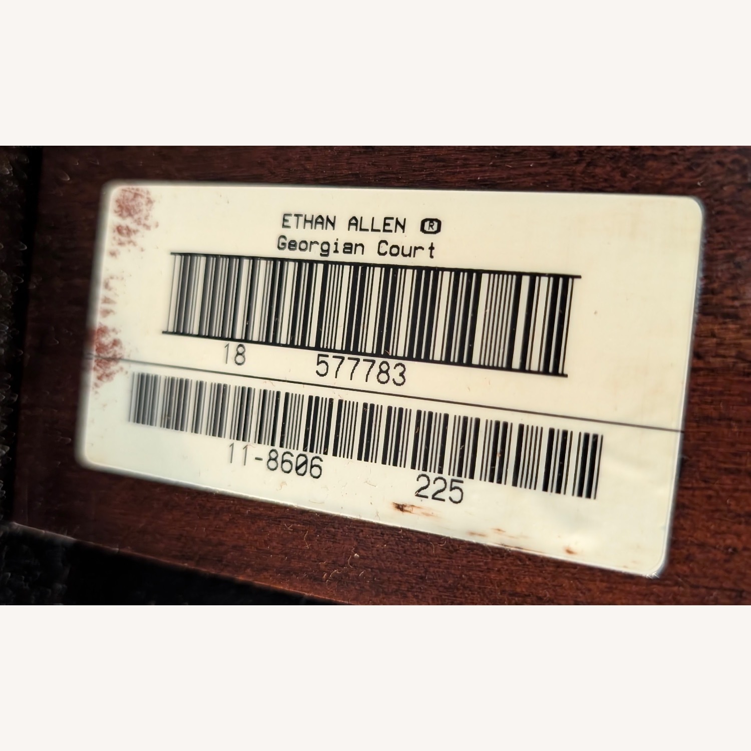Ethan Allen Georgian Court Wood Side Table - image-3