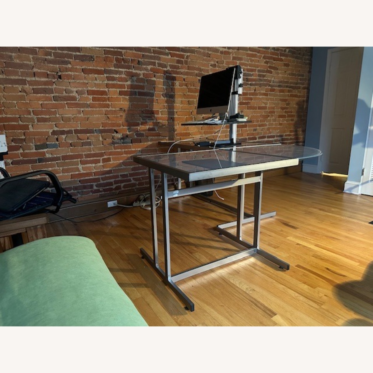 Light Gray Desk - image-1
