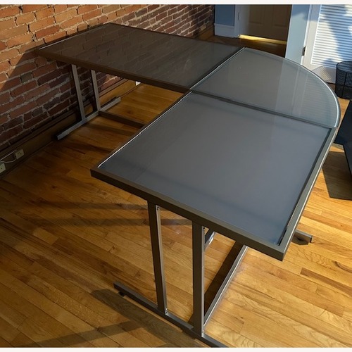 Used Light Gray Desk for sale on AptDeco