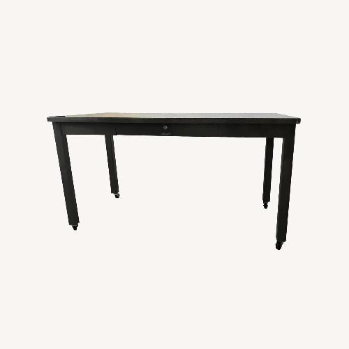 Used Macdowell & Craing Dark Gray Metal Desk for sale on AptDeco