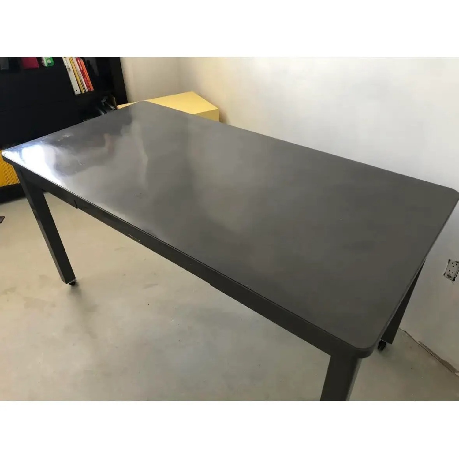 Macdowell & Craing Dark Gray Metal Desk - image-2