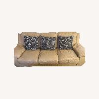 Italsofa Natural Leather 3+ Seater Sofa