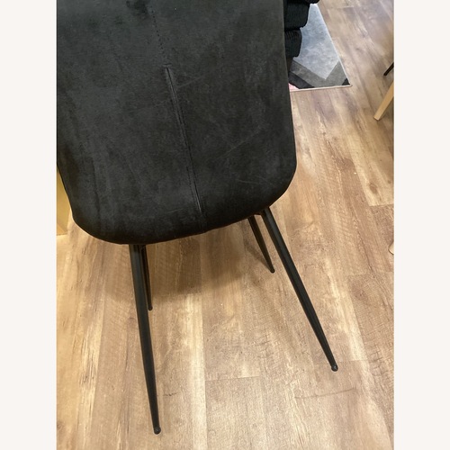 Used Black Velvet Dining Chairs for sale on AptDeco
