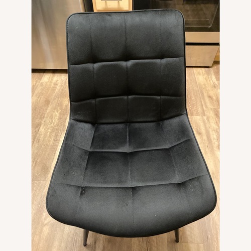 Used Black Velvet Dining Chairs for sale on AptDeco