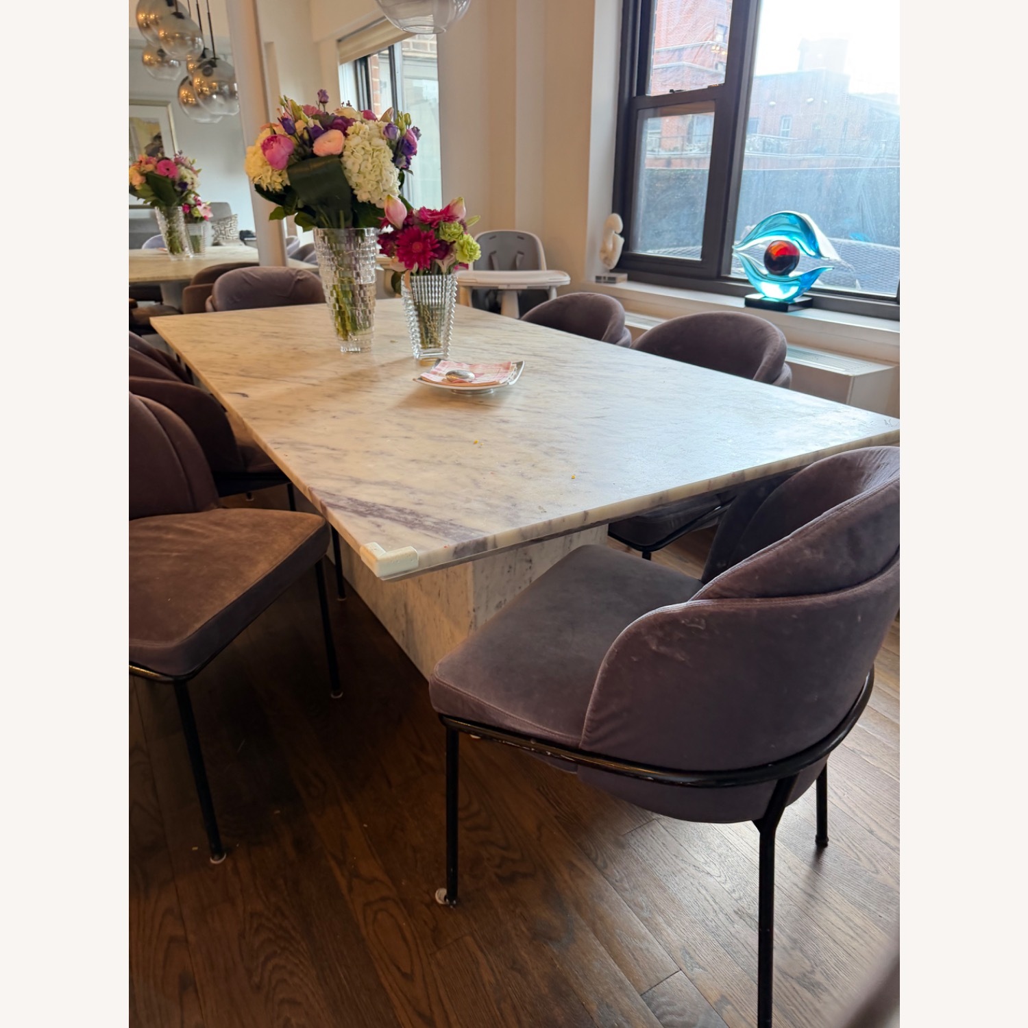 CB2 Verona Marble Table - image-5