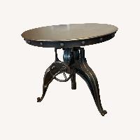 Arhaus Weston Crank Adjustable End Table