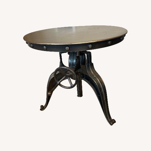 Used Arhaus Weston Crank Adjustable End Table for sale on AptDeco