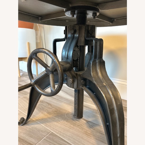 Used Arhaus Weston Crank Adjustable End Table for sale on AptDeco