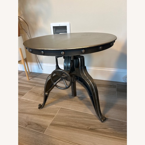 Used Arhaus Weston Crank Adjustable End Table for sale on AptDeco