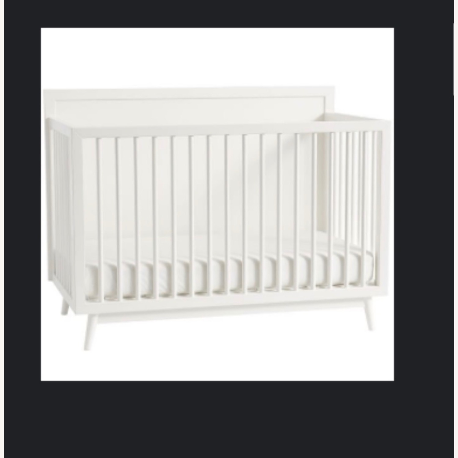 West Elm Mid Century Convertible Crib - image-1