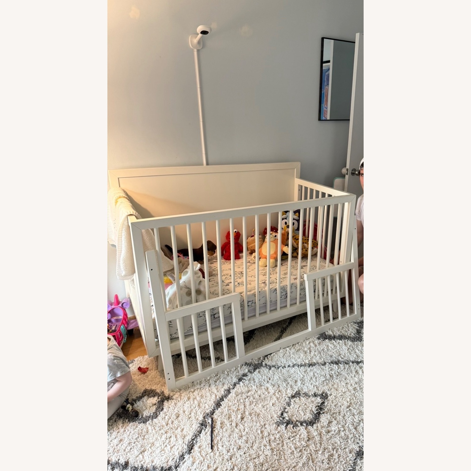 West Elm Mid Century Convertible Crib - image-3