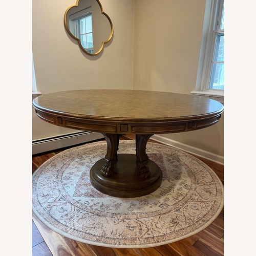 Used Vintage/Antique Light Brown Dining Table for sale on AptDeco