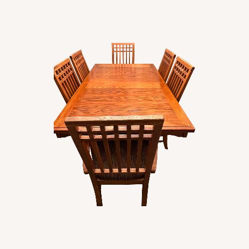 Used Dark Brown Wood Dining Sets for sale on AptDeco