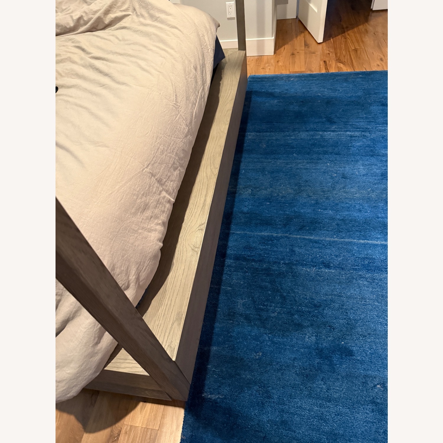 Restoration Hardware Gray Oak King Bed - image-2