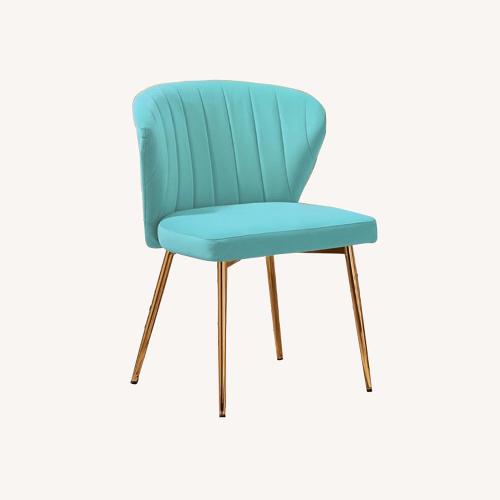 Used LOVSPATIO Velvet Dining Chairs Set of 4 for sale on AptDeco