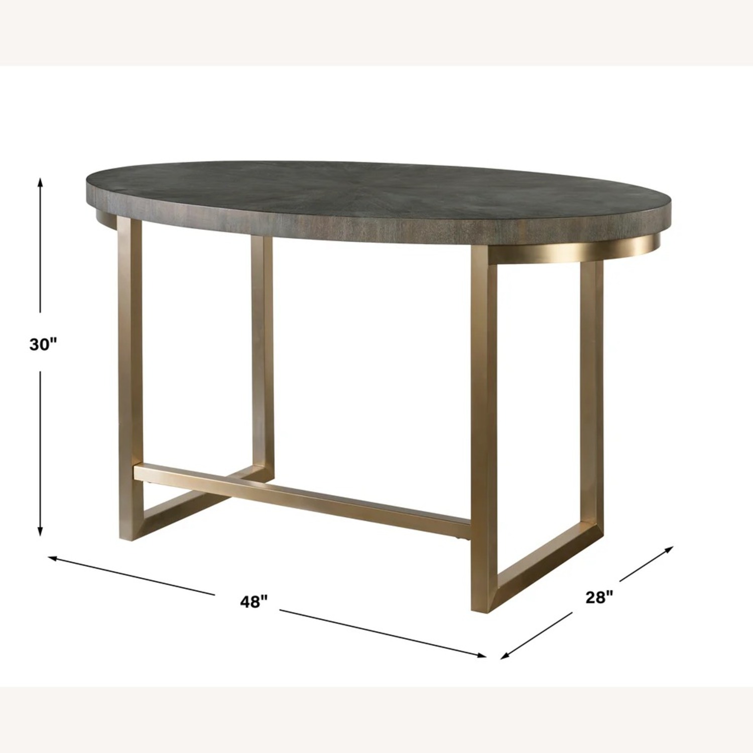 Uttermost Uttermost - 25198 - Taja Oval Desk - image-2